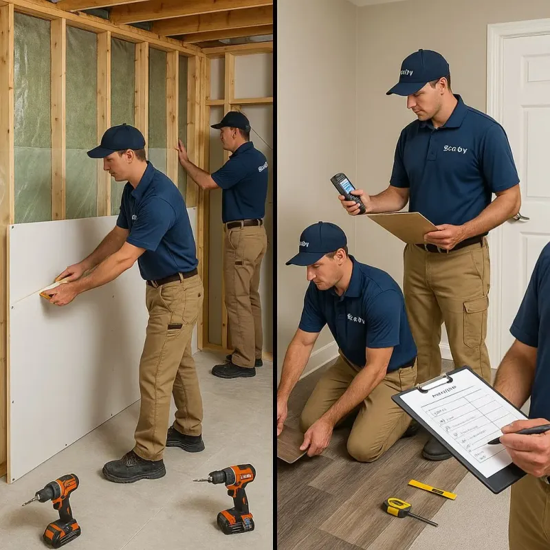 Repairs and Reconstruction process in Fort Lee, VA