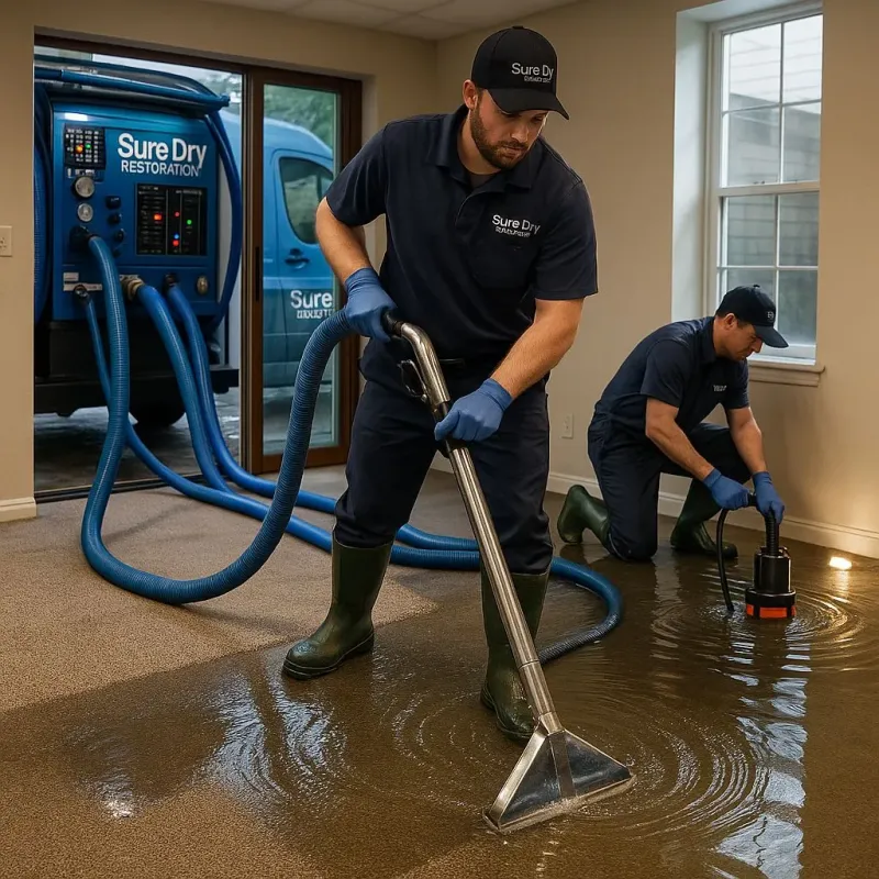 Water Extraction and Removal process in Fort Lee, VA